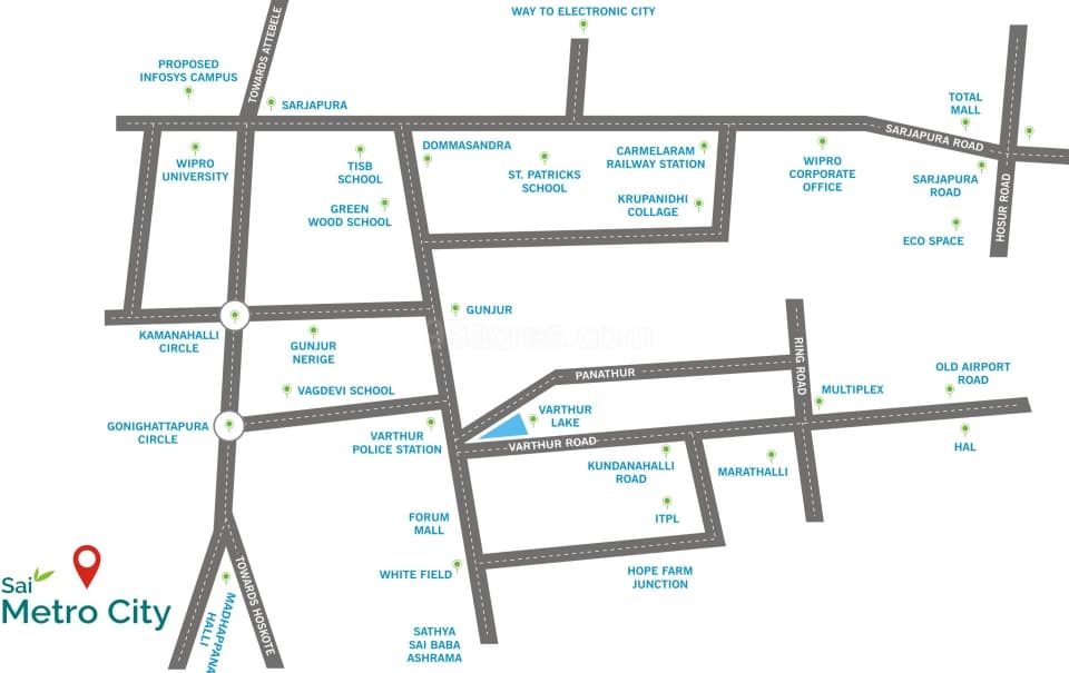 Residential Plots for Sale in Sarjapur Road, Bangalore Approved by BMRDA