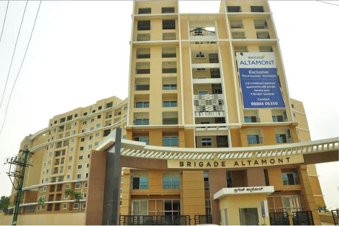 2 BHK Flat for Rent in Brigade Altamont, Measuring 1260 Sqft Near Kristu Jayanthi College, Narayanapura.
