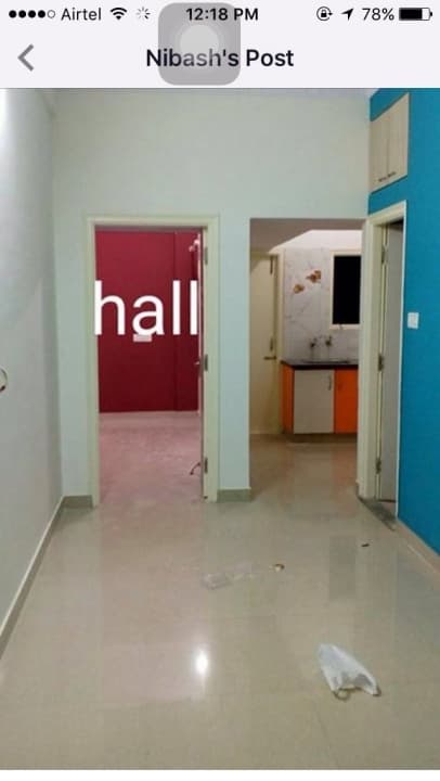 1 BHK Independent House for Rent in HBR Layout