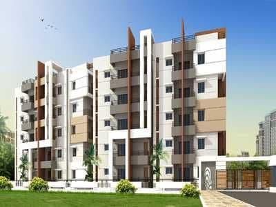 2 BHK Semi Furnished Flat for Rent in Sv Vrushabadri Willows , HBR Layout , Measuring 1332 Sqft, Hennur Road
