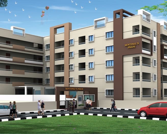 2 BHK Flat for Rent in Sentinel's Pride Measuring 1200 Sqft, Thanisandra, Hegdenagar, Rachenahalli