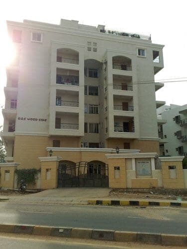 2 BHK Semi Furnished Flat for Sale in R & S Woodside Apartment , Hennur , Measuring 1369 Sqft