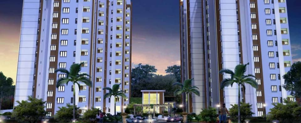 2 BHK Flat for Rent in Sai Kalyan Ultima, Measuring 1100 Sqft, Rachenahalli, Thanisandra Main Road