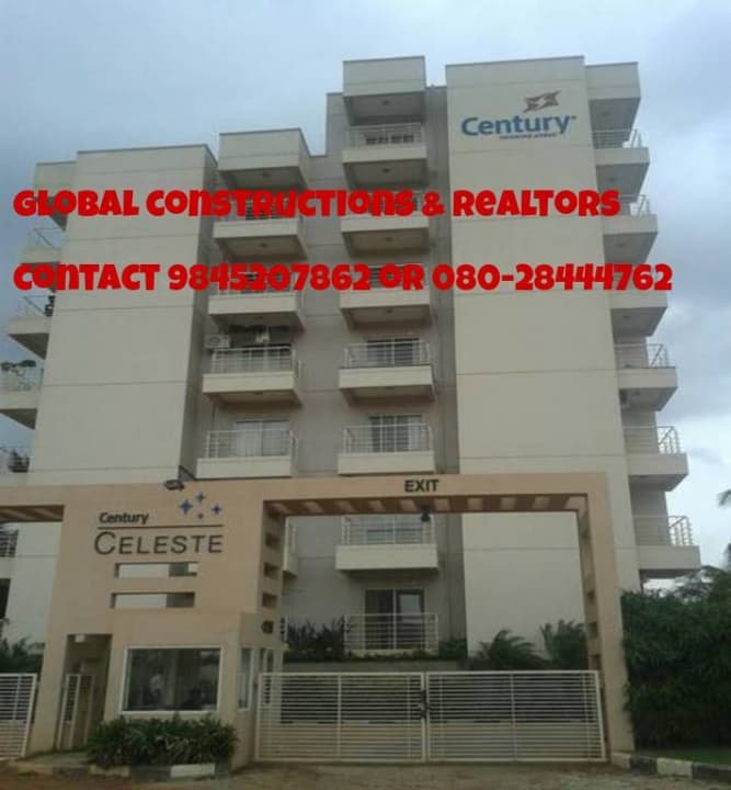 2 BHK Flat for Rent in Century Celeste, Jakkur