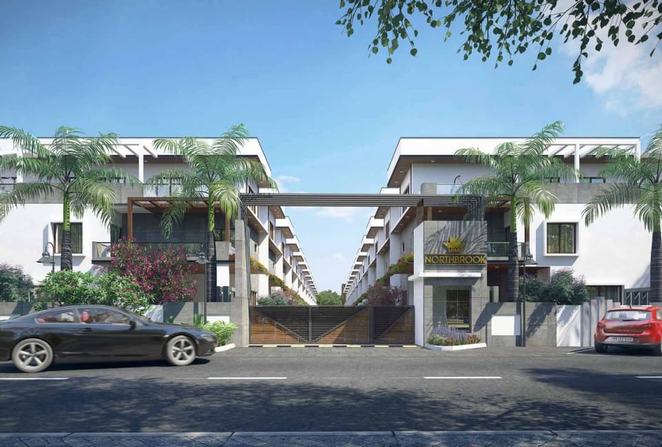 4 BHK Independent Villa for Sale in Mims Northbrook, Measuring 3487 Sqft, Chikkagubbi, Hennur Main Road